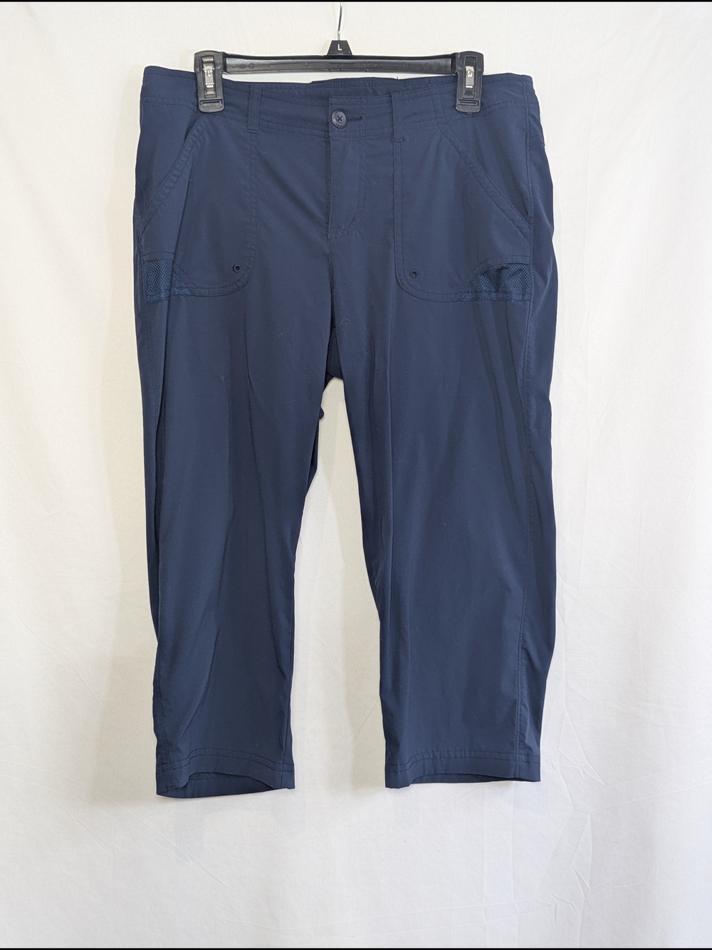 Columbia PFG Women’s Size 10 Navy Fishing Pants Cropped Outdoor Hiking